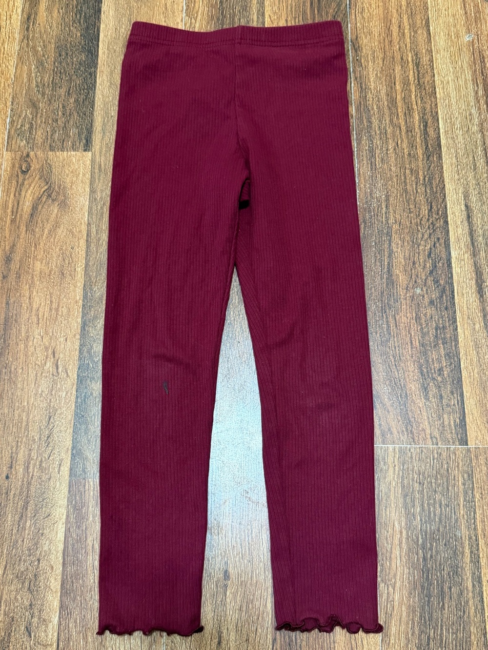 Old Navy Ribbed Leggings in Burgundy